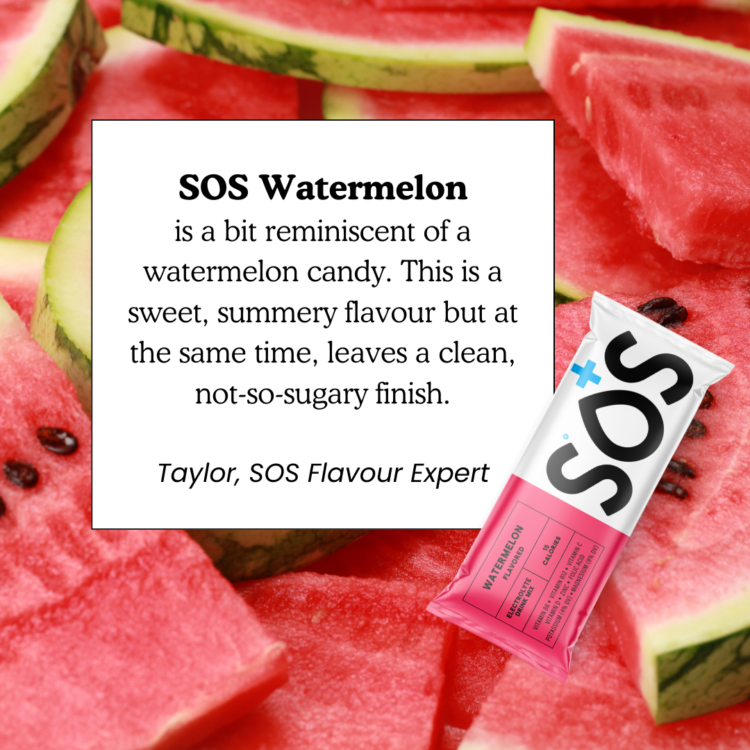 SOS Daily Vitamin Enhanced Watermelon Flavour (8 sticks)