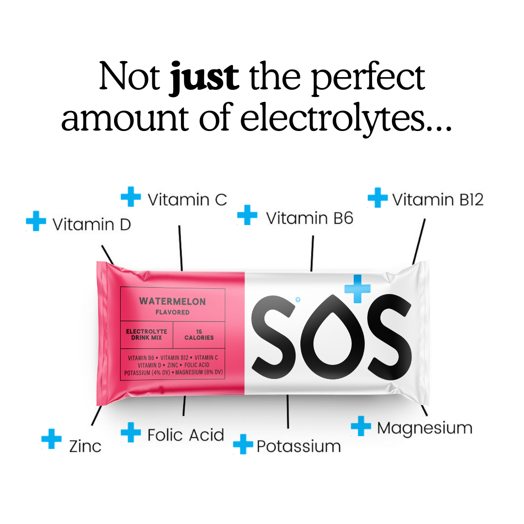 SOS Daily Vitamin Enhanced Watermelon Flavour (8 sticks)