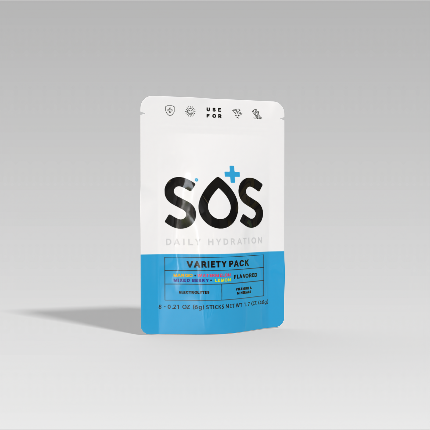 SOS Daily Vitamin Enhanced Trial Pack (8 sticks)